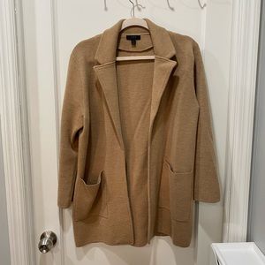 J.Crew: Camel Sophie sweater blazer cardigan